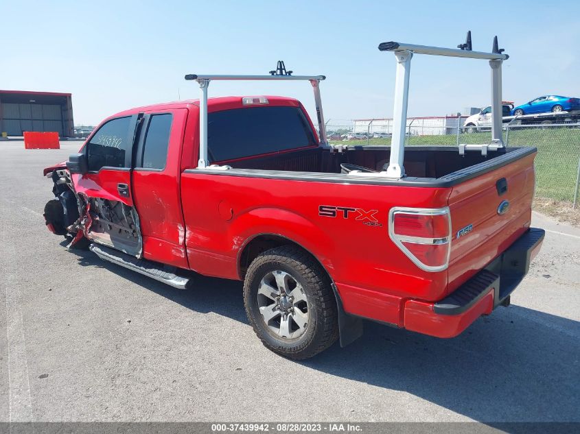 1FTFX1EF1DFA44343 2013 Ford F-150 Stx