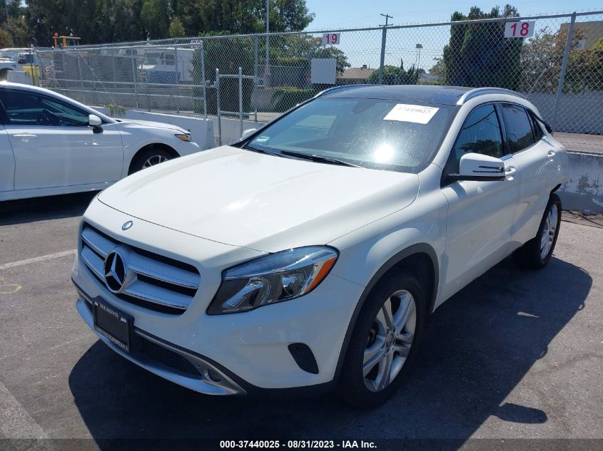 2016 Mercedes-Benz Gla 250 VIN: WDCTG4GB0GJ246035 Lot: 37440025