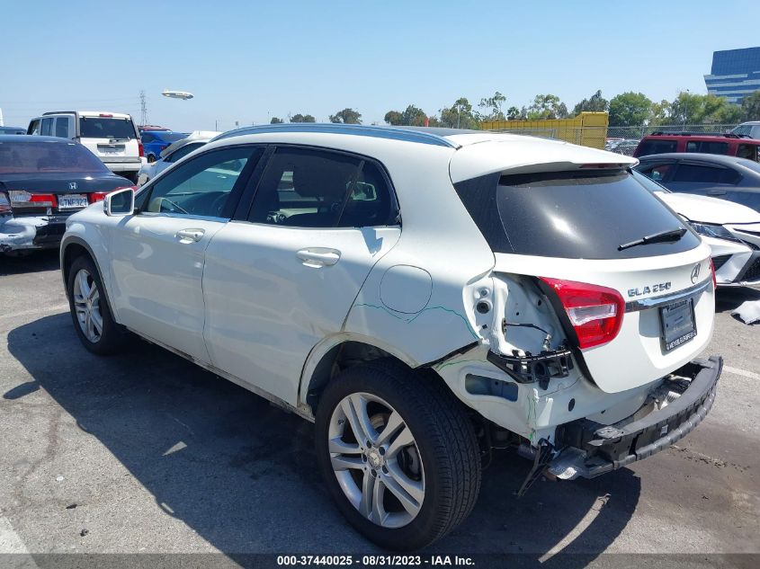 2016 Mercedes-Benz Gla 250 VIN: WDCTG4GB0GJ246035 Lot: 37440025