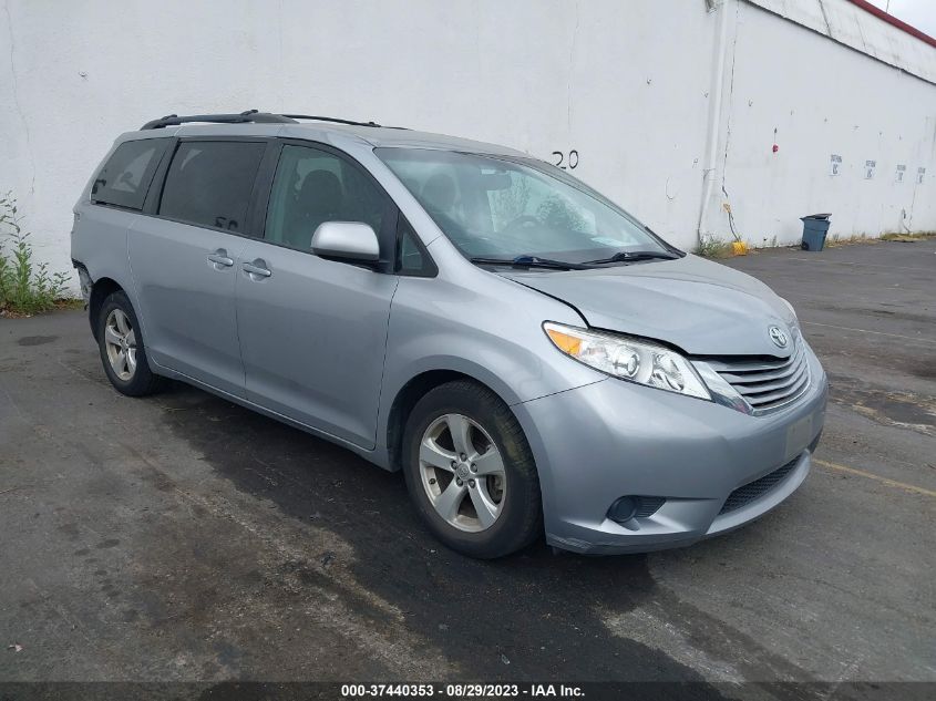 2017 Toyota Sienna Le VIN: 5TDKZ3DC5HS863938 Lot: 37440353