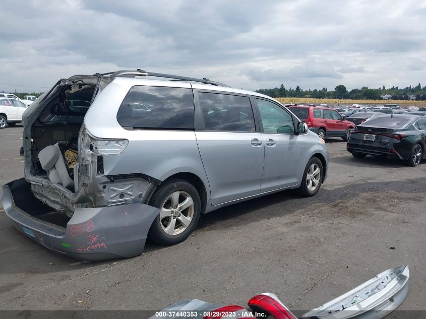 2017 Toyota Sienna Le VIN: 5TDKZ3DC5HS863938 Lot: 37440353