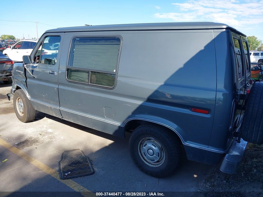 1988 Ford Econoline E150 Van grey van gasoline 1FTDE14N1JHB35215 photo #4
