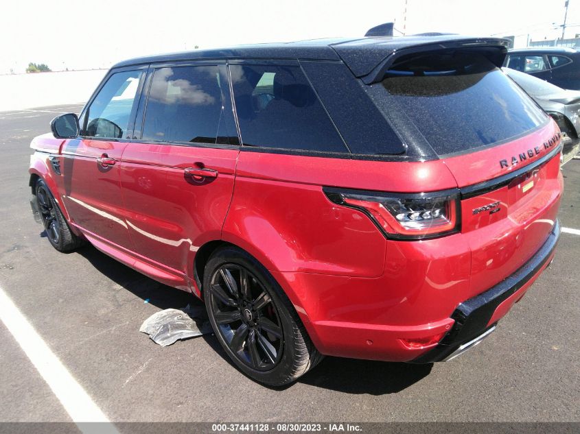 2021 Land Rover Range Rover Sport Hst Mhev VIN: SALWS2RU8MA760708 Lot: 37441128