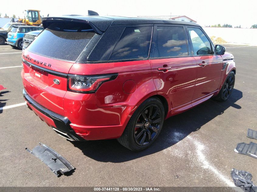 2021 Land Rover Range Rover Sport Hst Mhev VIN: SALWS2RU8MA760708 Lot: 37441128