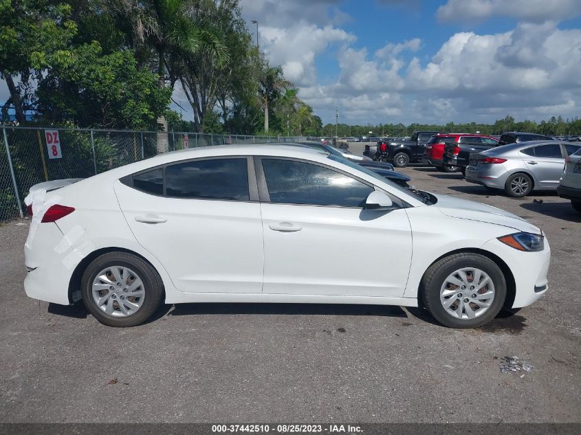 2018 Hyundai Elantra Se VIN: 5NPD74LFXJH254100 Lot: 37442510