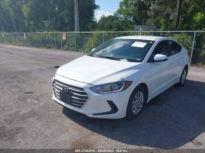 2018 Hyundai Elantra Se VIN: 5NPD74LFXJH254100 Lot: 37442510