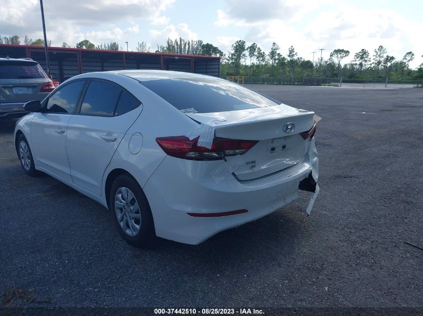 2018 Hyundai Elantra Se VIN: 5NPD74LFXJH254100 Lot: 37442510