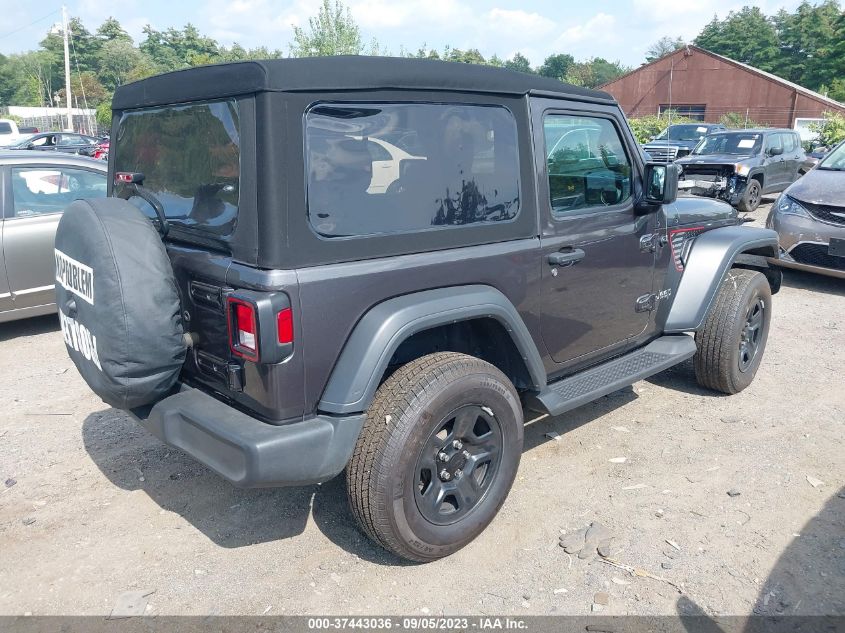 2020 Jeep Wrangler Sport S 4X4 VIN: 1C4GJXAG2LW218457 Lot: 37443036