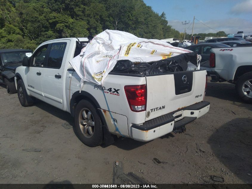 2010 Nissan Titan Pro-4X VIN: 1N6AA0EC0AN317900 Lot: 37443541