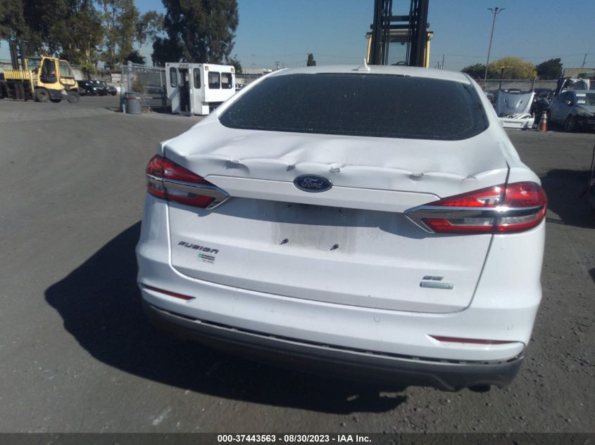 2019 Ford Fusion Sel VIN: 3FA6P0CD5KR144544 Lot: 37443563