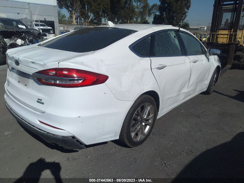 2019 Ford Fusion Sel VIN: 3FA6P0CD5KR144544 Lot: 37443563