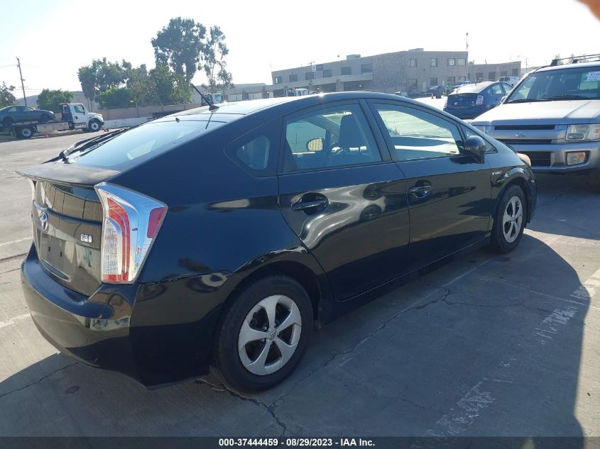 2013 Toyota Prius Five/Four/Three/Three Se/Two VIN: JTDKN3DU3D1630944 Lot: 37444459