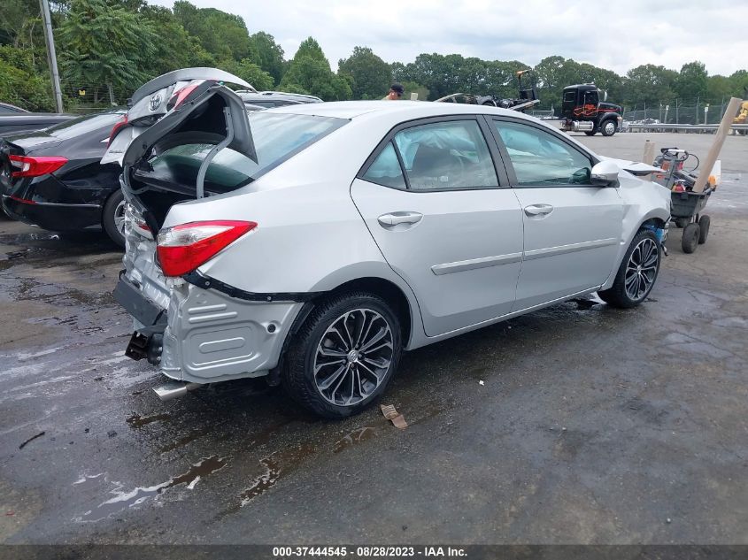 2014 Toyota Corolla S Plus VIN: 2T1BURHE2EC194223 Lot: 37444545