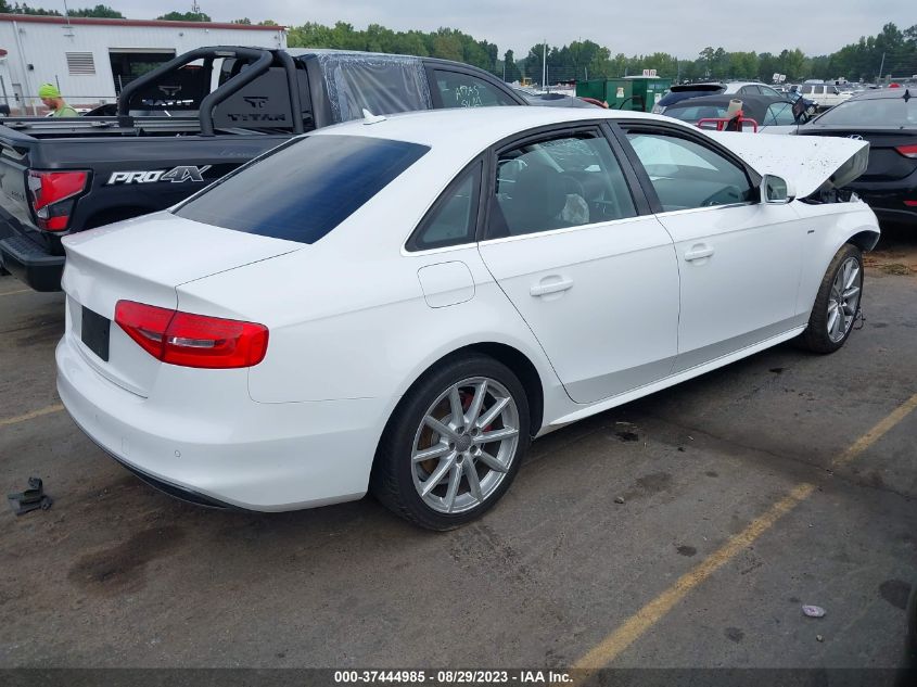 2015 Audi A4 Premium Plus VIN: WAUFFAFL1FN042623 Lot: 37444985