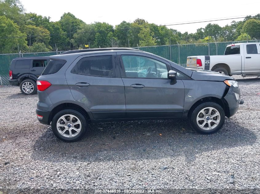 2020 Ford Ecosport Se VIN: MAJ6S3GL0LC394503 Lot: 37446010