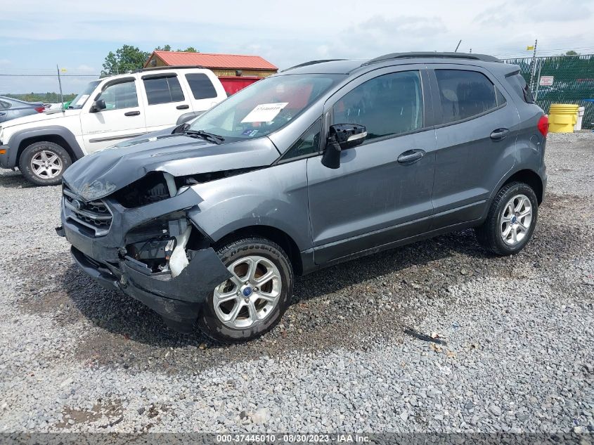 2020 Ford Ecosport Se VIN: MAJ6S3GL0LC394503 Lot: 37446010