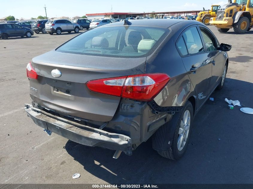 2014 Kia Forte Lx VIN: KNAFX4A65E5217177 Lot: 37446164