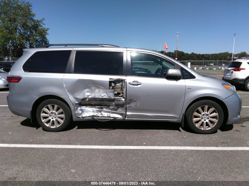 2016 Toyota Sienna Ltd/Xle/Xle Premium VIN: 5TDDK3DC4GS139783 Lot: 37446479