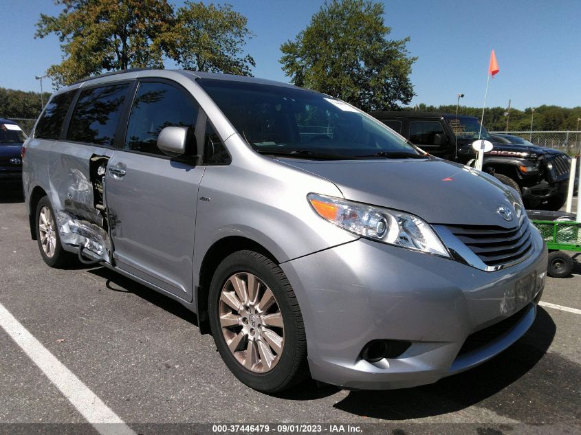 2016 Toyota Sienna Ltd/Xle/Xle Premium VIN: 5TDDK3DC4GS139783 Lot: 37446479