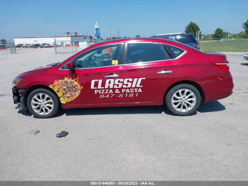 3N1AB7AP7KY263990 2019 Nissan Sentra Sv