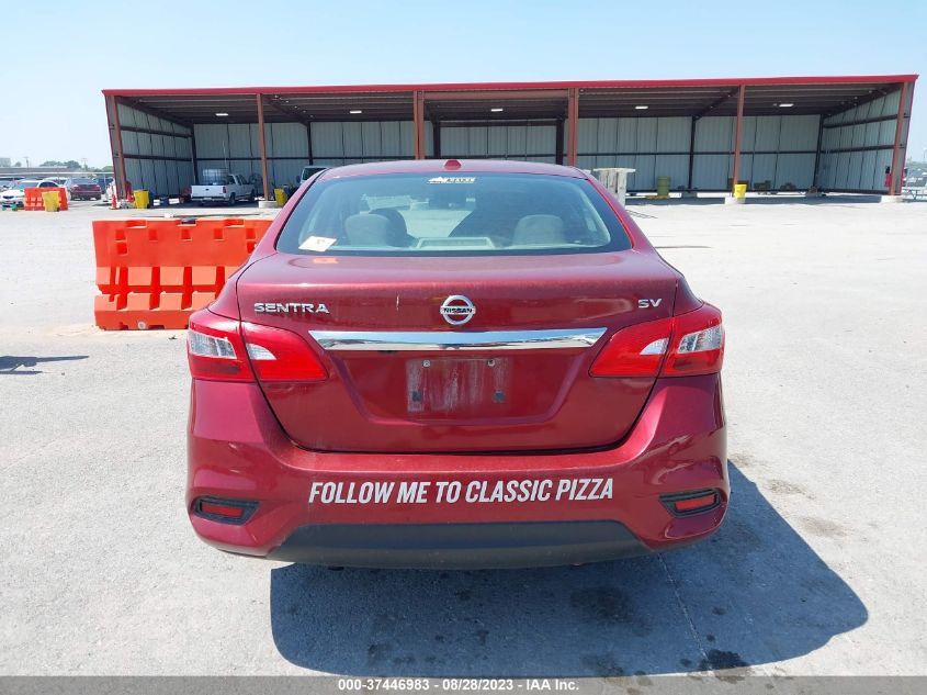 3N1AB7AP7KY263990 2019 Nissan Sentra Sv