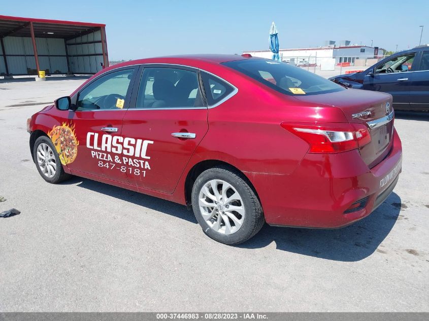 3N1AB7AP7KY263990 2019 Nissan Sentra Sv