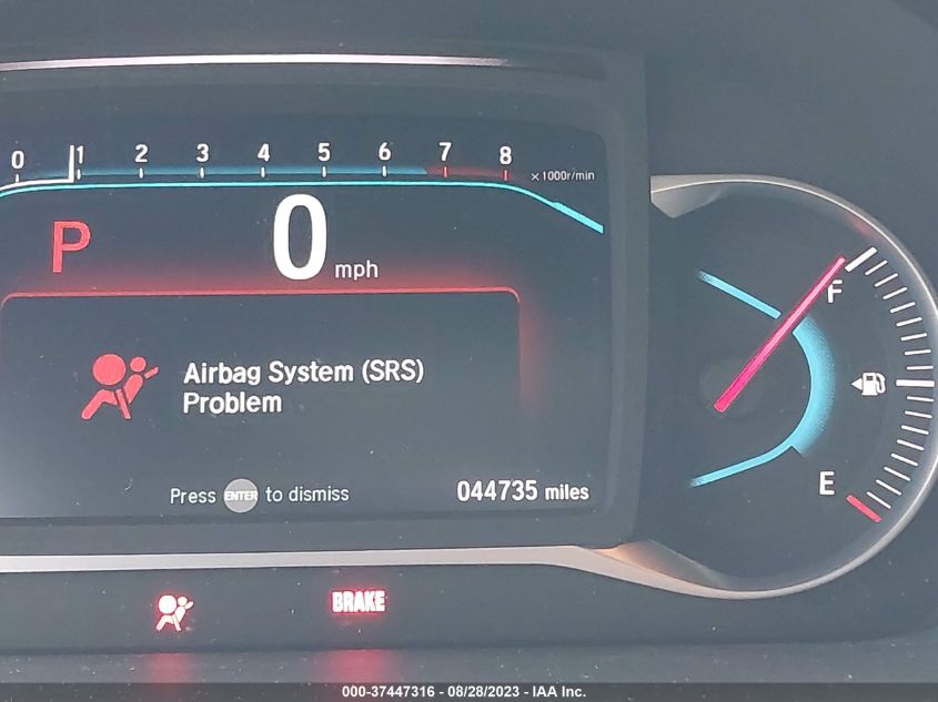 2019 Honda Passport Ex-L VIN: 5FNYF8H58KB024924 Lot: 37447316