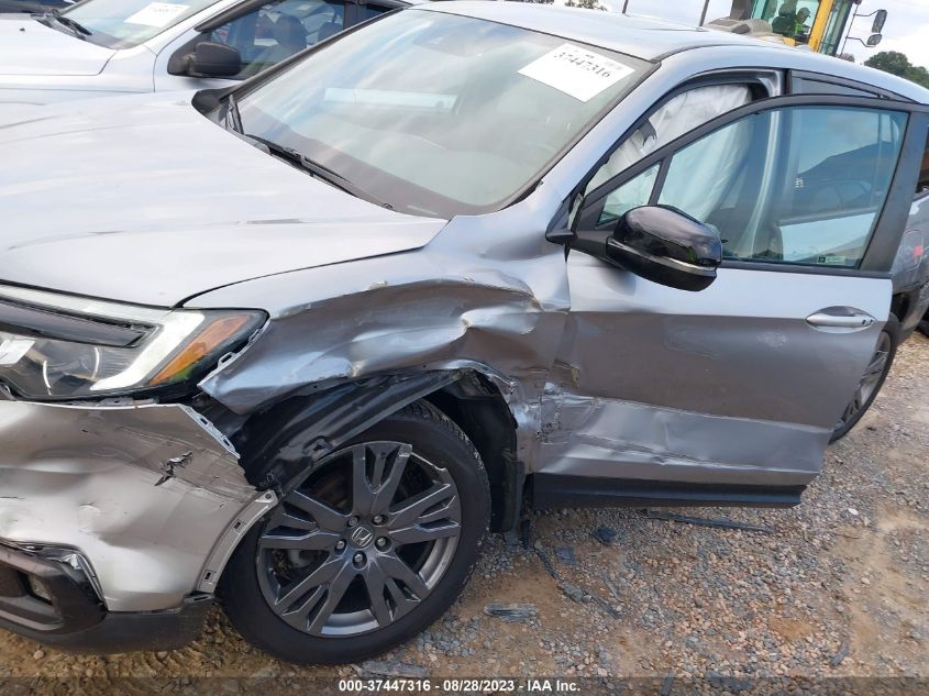 2019 Honda Passport Ex-L VIN: 5FNYF8H58KB024924 Lot: 37447316