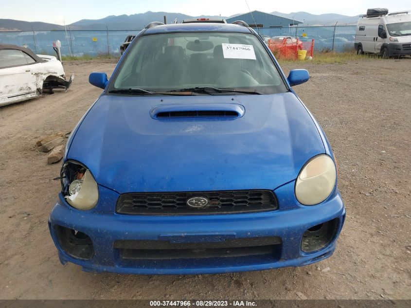 2002 Subaru Impreza Wrx Sport VIN: JF1GG296X2G836959 Lot: 37447966