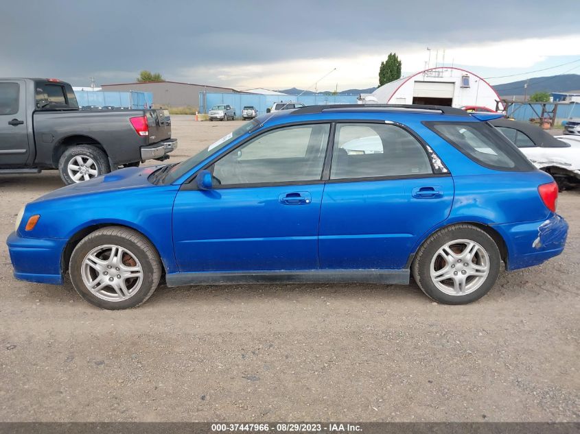 2002 Subaru Impreza Wrx Sport VIN: JF1GG296X2G836959 Lot: 37447966