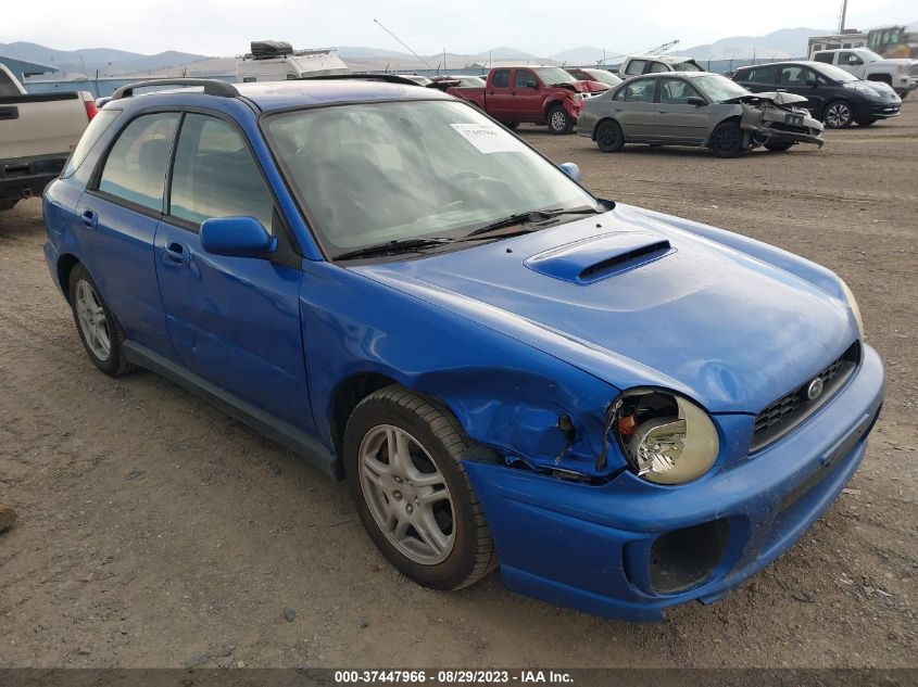 2002 Subaru Impreza Wrx Sport VIN: JF1GG296X2G836959 Lot: 37447966