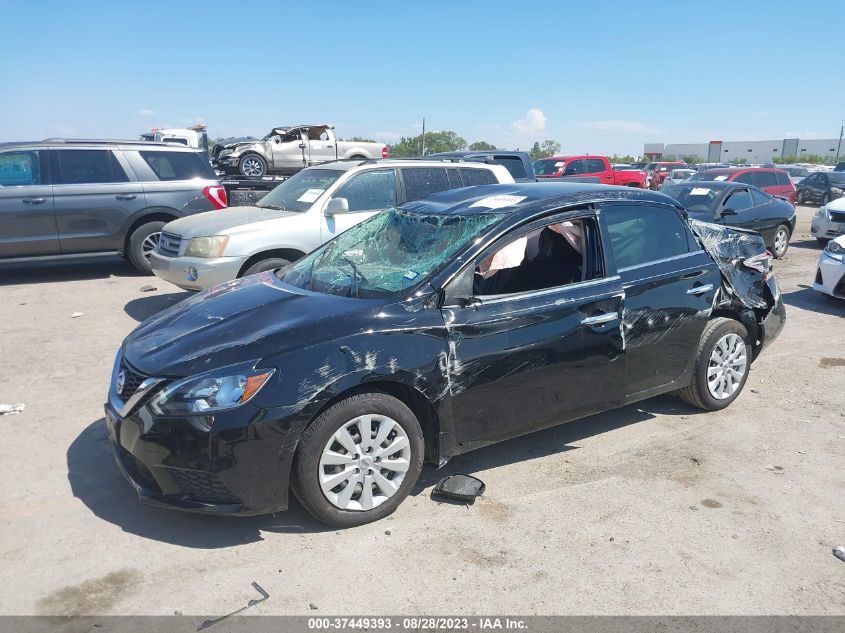 2019 Nissan Sentra S VIN: 3N1AB7AP6KY298651 Lot: 37449393