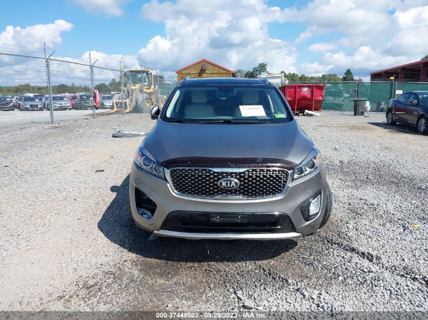 2016 Kia Sorento 3.3L Sx VIN: 5XYPK4A51GG075420 Lot: 37449503