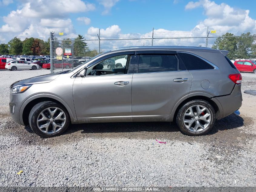 2016 Kia Sorento 3.3L Sx VIN: 5XYPK4A51GG075420 Lot: 37449503