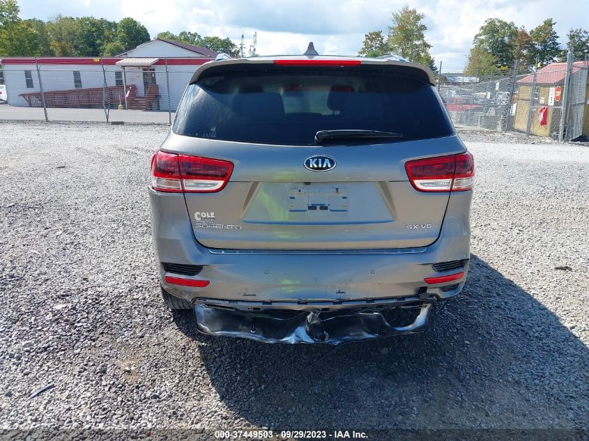 2016 Kia Sorento 3.3L Sx VIN: 5XYPK4A51GG075420 Lot: 37449503