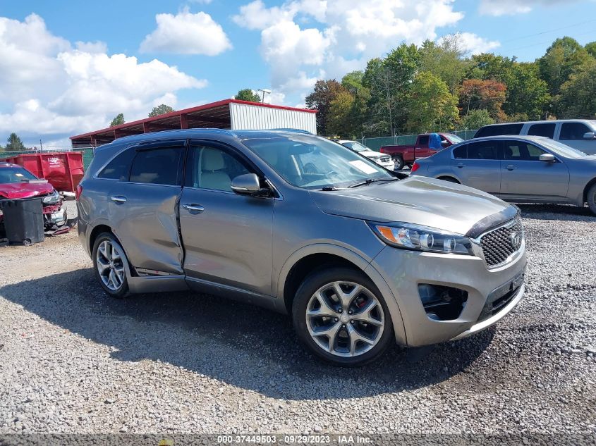 2016 Kia Sorento 3.3L Sx VIN: 5XYPK4A51GG075420 Lot: 37449503