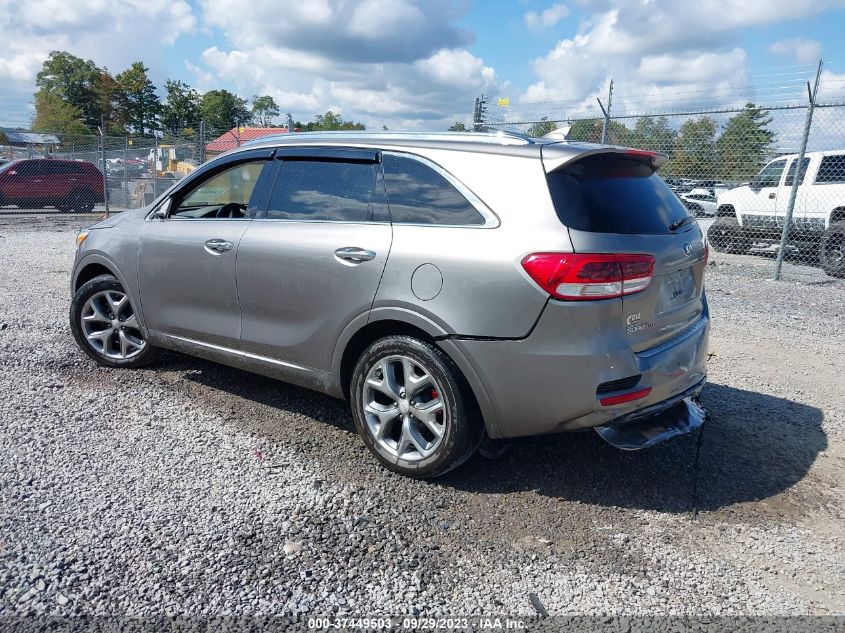 5XYPK4A51GG075420 2016 Kia Sorento 3.3L Sx