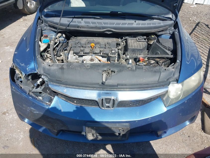 19XFA1F69AE073045 2010 Honda Civic Sdn Lx-S