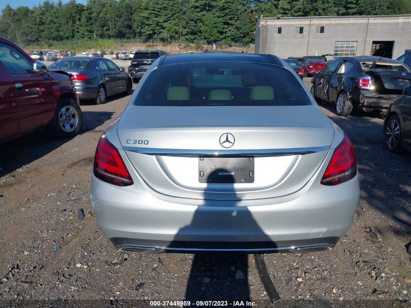 2020 Mercedes-Benz C 300 VIN: W1KWF8DBXLR591673 Lot: 37449959