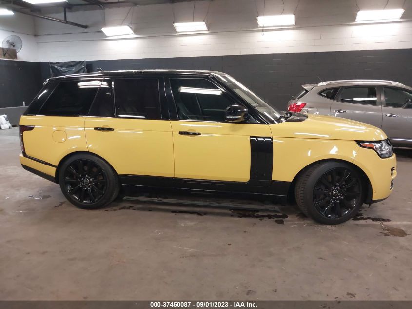 2015 Land Rover Range Rover 5.0L V8 Supercharged VIN: SALGS2TF4FA238613 Lot: 37450087