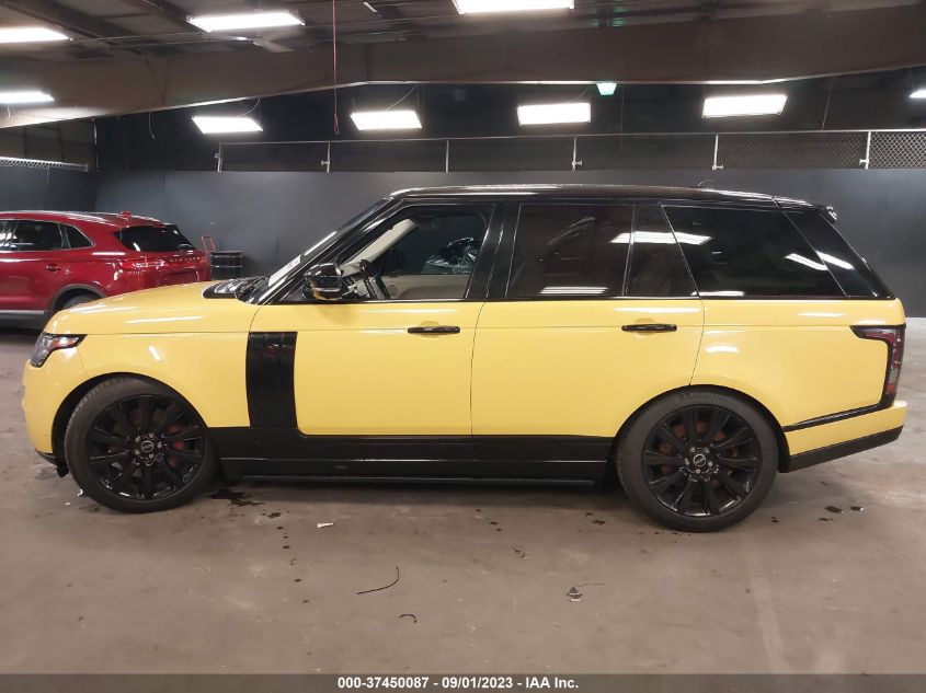 2015 Land Rover Range Rover 5.0L V8 Supercharged VIN: SALGS2TF4FA238613 Lot: 37450087