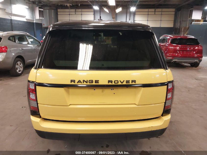 2015 Land Rover Range Rover 5.0L V8 Supercharged VIN: SALGS2TF4FA238613 Lot: 37450087