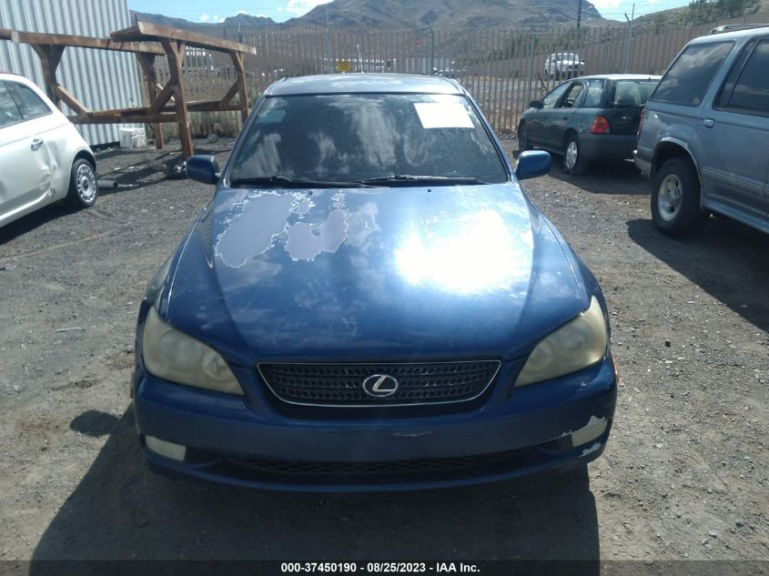 JTHED192420038515 2002 Lexus Is 300 Sport Cross