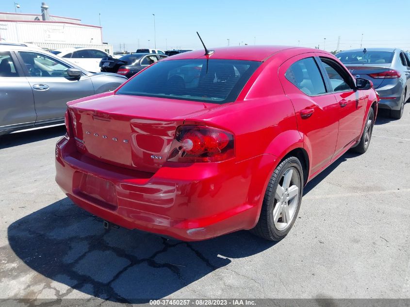 2013 Dodge Avenger Sxt VIN: 1C3CDZCB3DN661568 Lot: 37450257