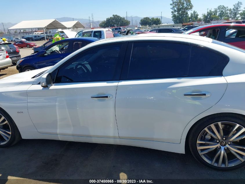 2019 Infiniti Q50 3.0T Sport VIN: JN1EV7AP1KM540399 Lot: 37450865