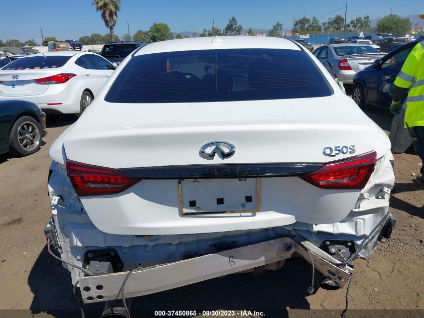 2019 Infiniti Q50 3.0T Sport VIN: JN1EV7AP1KM540399 Lot: 37450865