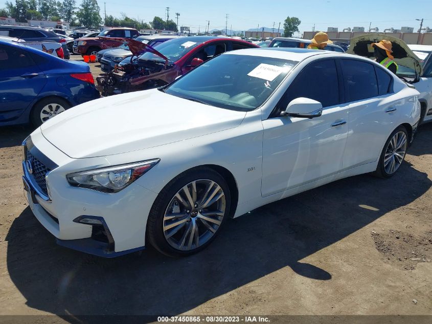 2019 Infiniti Q50 3.0T Sport VIN: JN1EV7AP1KM540399 Lot: 37450865