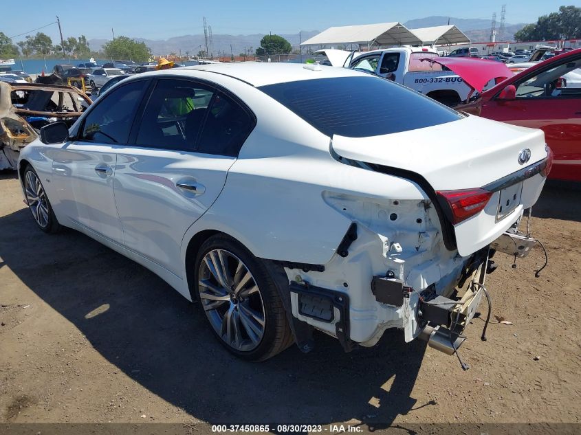 2019 Infiniti Q50 3.0T Sport VIN: JN1EV7AP1KM540399 Lot: 37450865