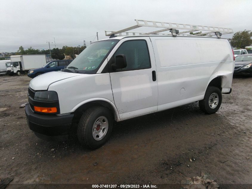 2021 Chevrolet Express Cargo Rwd 2500 Regular Wheelbase Wt VIN: 1GCWGAFP3M1251532 Lot: 37451207