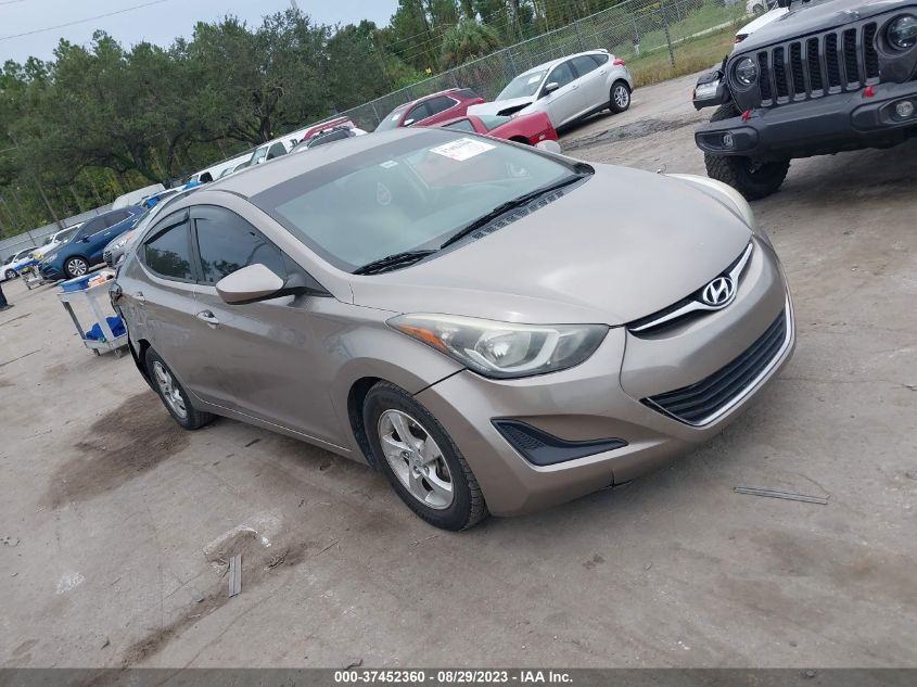 2014 Hyundai Elantra Se/Sport/Limited VIN: 5NPDH4AE4EH48063 Lot: 37452360